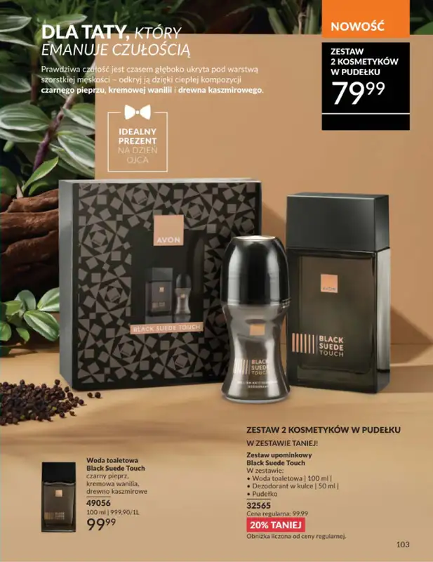 AVON - gazetka promocyjna Katalog Czerwiec 2016 od poniedziałku 01.06 do wtorku 30.06 - strona 103