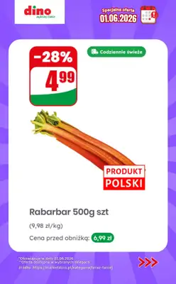 Dino - gazetka promocyjna Specjalna oferta na 01.06.2026 - promocje spoza gazetki od poniedziałku 01.06 do poniedziałku 01.06 - strona 5
