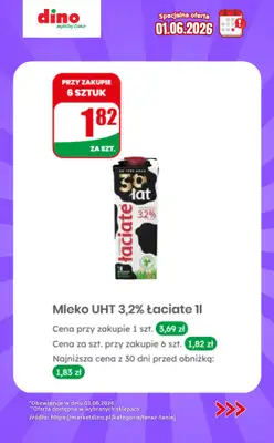 Dino - gazetka promocyjna Specjalna oferta na 01.06.2026 - promocje spoza gazetki od poniedziałku 01.06 do poniedziałku 01.06 - strona 3