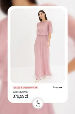 bonprix - gazetka promocyjna -20% rabatu na SUKIENKI + darmowa dostawa! od poniedziałku 01.06 do środy 03.06 - strona 10