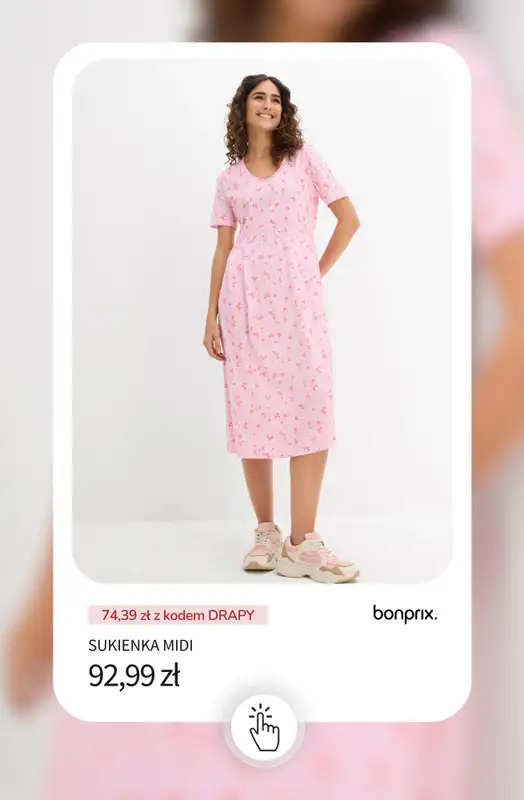 bonprix - gazetka promocyjna -20% rabatu na SUKIENKI + darmowa dostawa! od poniedziałku 01.06 do środy 03.06 - strona 13
