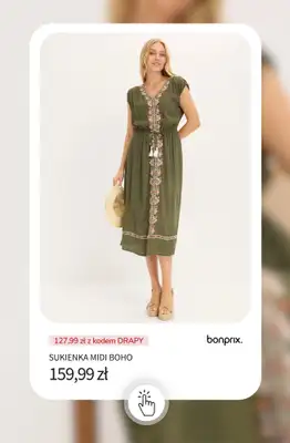 bonprix - gazetka promocyjna -20% rabatu na SUKIENKI + darmowa dostawa! od poniedziałku 01.06 do środy 03.06 - strona 6
