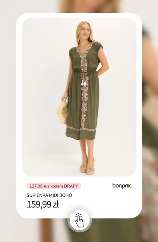 bonprix - gazetka promocyjna -20% rabatu na SUKIENKI + darmowa dostawa! od poniedziałku 01.06 do środy 03.06 - strona 6