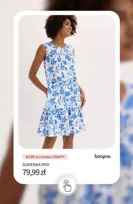 bonprix - gazetka promocyjna -20% rabatu na SUKIENKI + darmowa dostawa! od poniedziałku 01.06 do środy 03.06 - strona 7