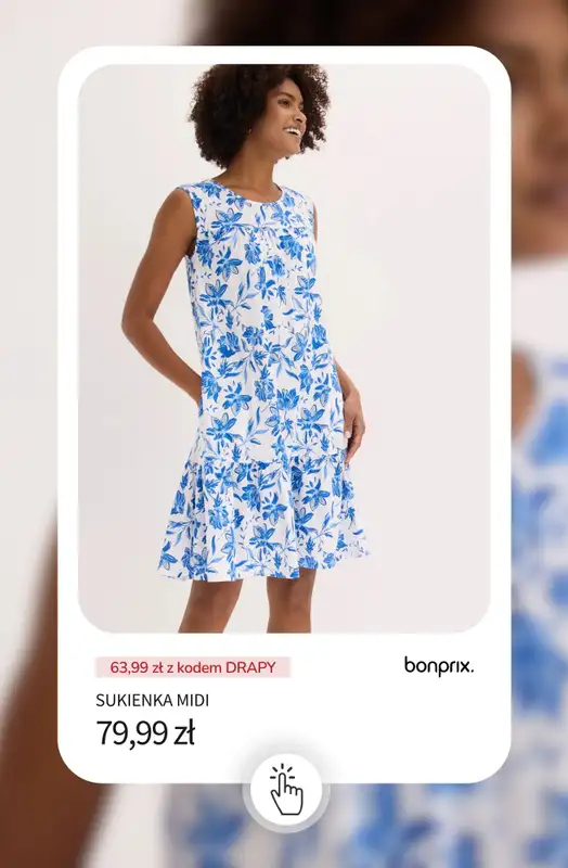 bonprix - gazetka promocyjna -20% rabatu na SUKIENKI + darmowa dostawa! od poniedziałku 01.06 do środy 03.06 - strona 7