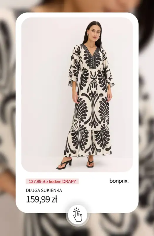 bonprix - gazetka promocyjna -20% rabatu na SUKIENKI + darmowa dostawa! od poniedziałku 01.06 do środy 03.06 - strona 8