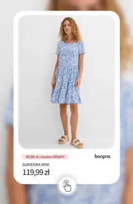 bonprix - gazetka promocyjna -20% rabatu na SUKIENKI + darmowa dostawa! od poniedziałku 01.06 do środy 03.06 - strona 5