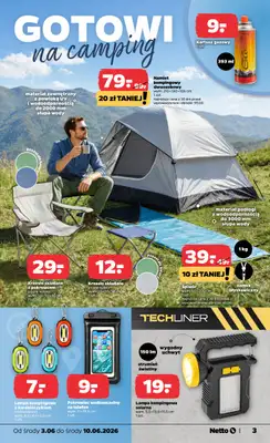 Netto - gazetka promocyjna Inspiracje tygodnia Wentylatory i wiatraki  do środy 10.06 - strona 3