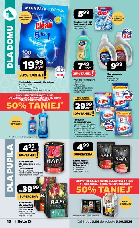 Netto - gazetka promocyjna Gazetka Spożywcza od środy 03.06 do soboty 06.06 - strona 18