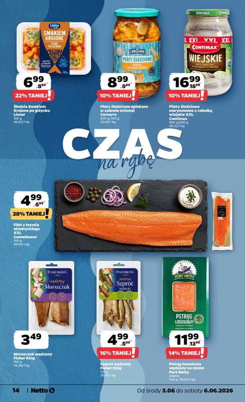 Netto - gazetka promocyjna Gazetka Spożywcza od środy 03.06 do soboty 06.06 - strona 14