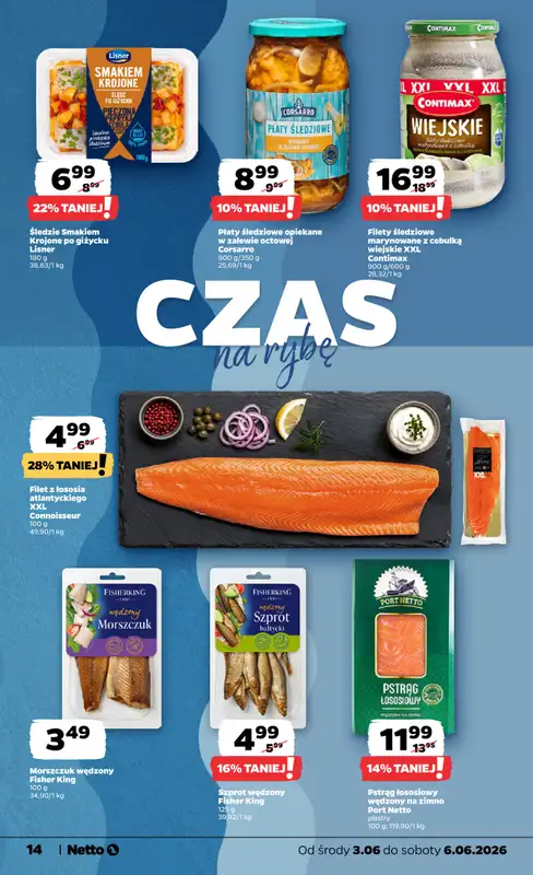 Netto - gazetka promocyjna Gazetka Spożywcza od środy 03.06 do soboty 06.06 - strona 14