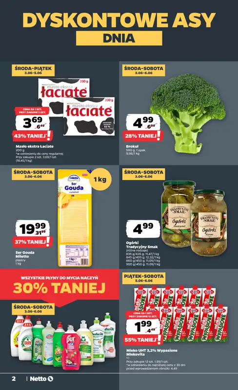 Netto - gazetka promocyjna Gazetka Spożywcza od środy 03.06 do soboty 06.06 - strona 2
