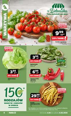 Netto - gazetka promocyjna Gazetka Spożywcza  do soboty 06.06 - strona 4