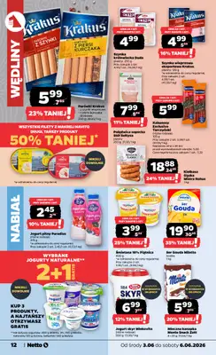 Netto - gazetka promocyjna Gazetka Spożywcza od środy 03.06 do soboty 06.06 - strona 12