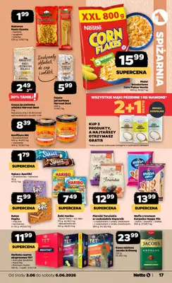 Netto - gazetka promocyjna Gazetka Spożywcza od środy 03.06 do soboty 06.06 - strona 17