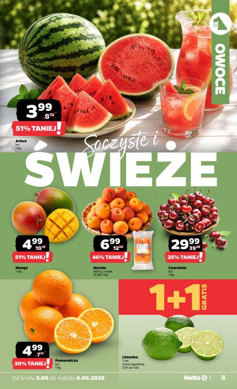 Netto - gazetka promocyjna Gazetka Spożywcza  do soboty 06.06 - strona 5