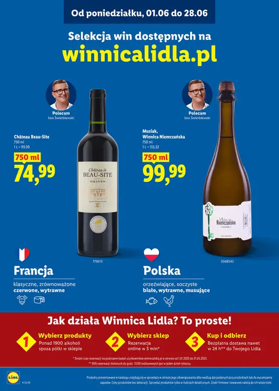 Lidl - gazetka promocyjna Karta win  do niedzieli 28.06 - strona 25