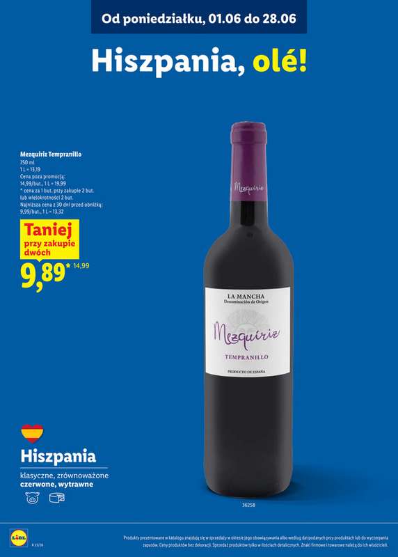 Lidl - gazetka promocyjna Karta win  do niedzieli 28.06 - strona 21