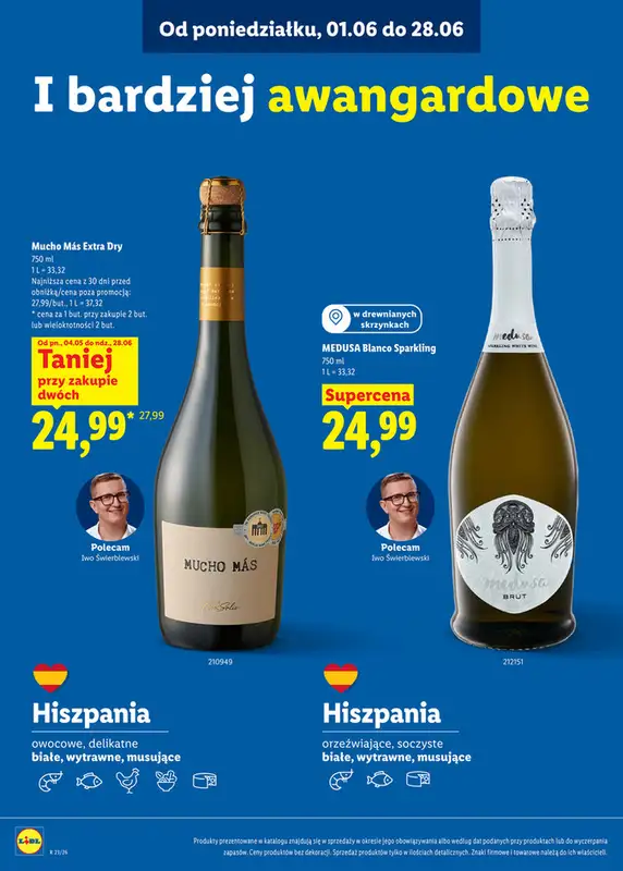 Lidl - gazetka promocyjna Karta win  do niedzieli 28.06 - strona 10