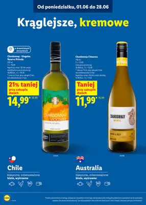 Lidl - gazetka promocyjna Karta win  do niedzieli 28.06 - strona 15