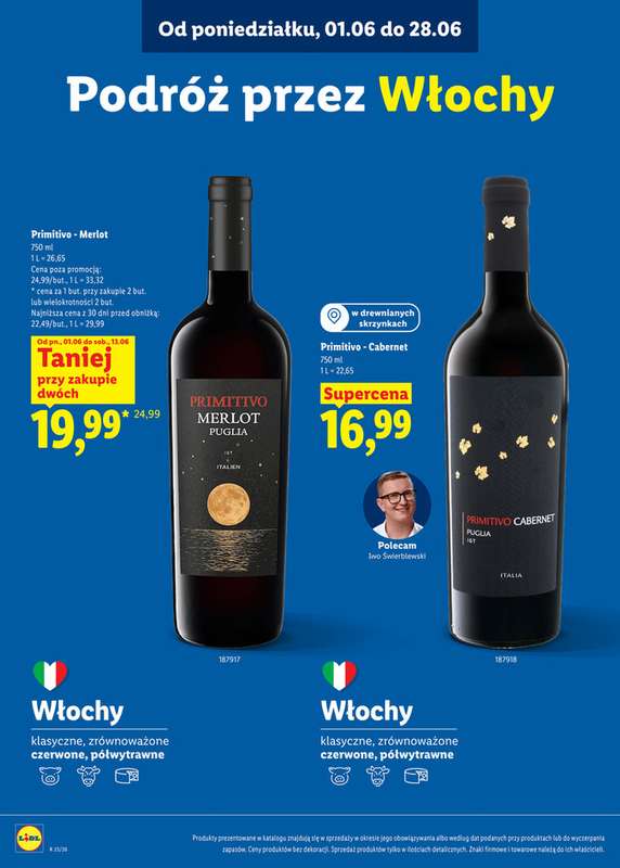 Lidl - gazetka promocyjna Karta win  do niedzieli 28.06 - strona 18