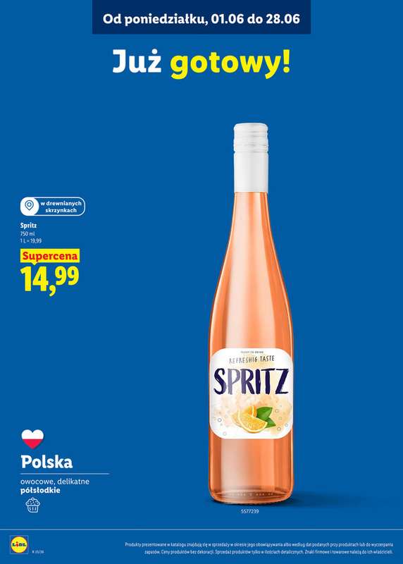 Lidl - gazetka promocyjna Karta win  do niedzieli 28.06 - strona 8