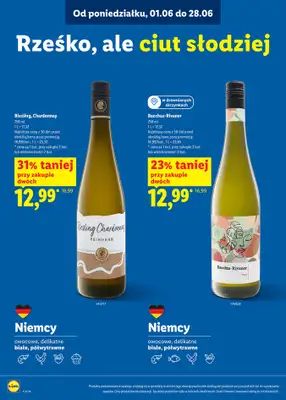 Lidl - gazetka promocyjna Karta win  do niedzieli 28.06 - strona 4