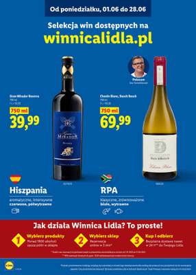 Lidl - gazetka promocyjna Karta win  do niedzieli 28.06 - strona 24
