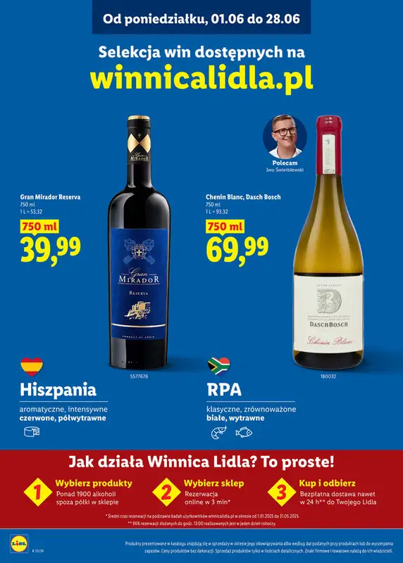 Lidl - gazetka promocyjna Karta win  do niedzieli 28.06 - strona 24