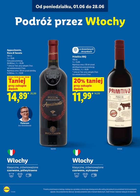 Lidl - gazetka promocyjna Karta win  do niedzieli 28.06 - strona 19