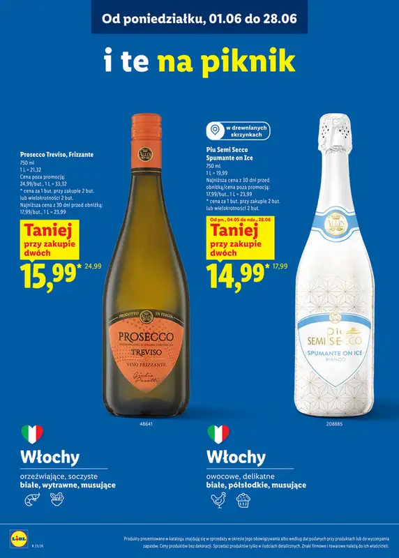 Lidl - gazetka promocyjna Karta win  do niedzieli 28.06 - strona 11