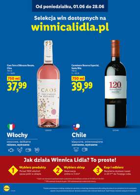 Lidl - gazetka promocyjna Karta win  do niedzieli 28.06 - strona 23