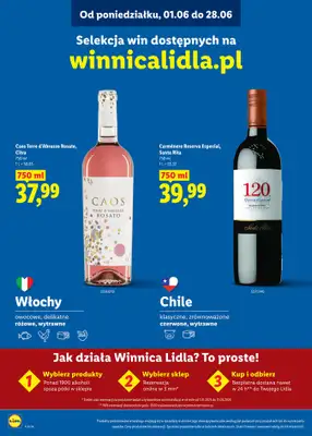 Lidl - gazetka promocyjna Karta win  do niedzieli 28.06 - strona 23