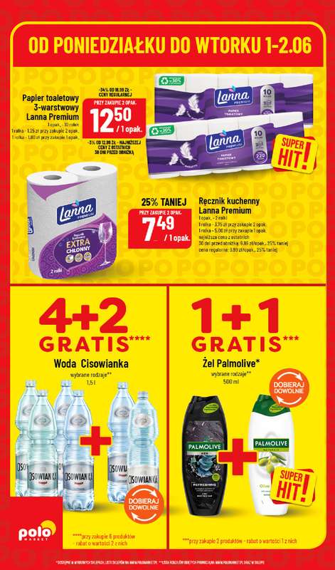 POLOmarket - gazetka promocyjna Super hity od poniedziałku 01.06 do wtorku 02.06 - strona 6