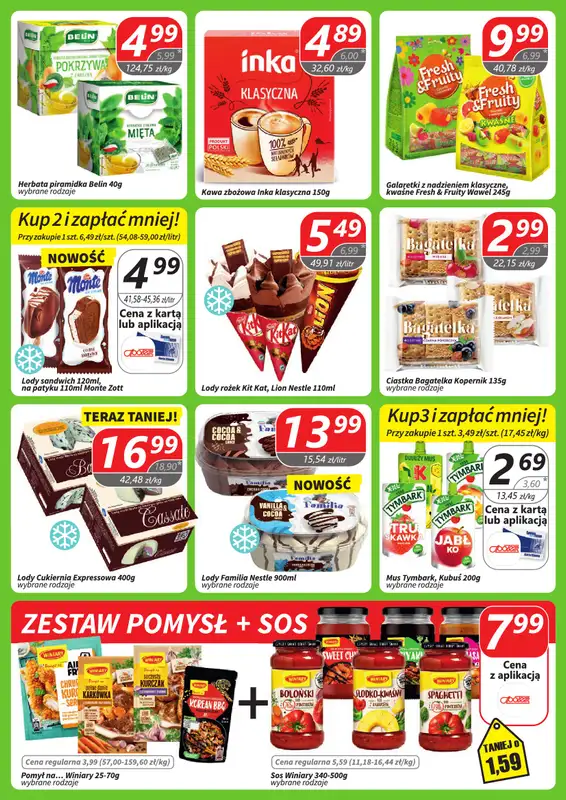 Społem - Blisko i Korzystnie - gazetka promocyjna Gazetka PSS Poznań od poniedziałku 08.06 do niedzieli 28.06 - strona 3