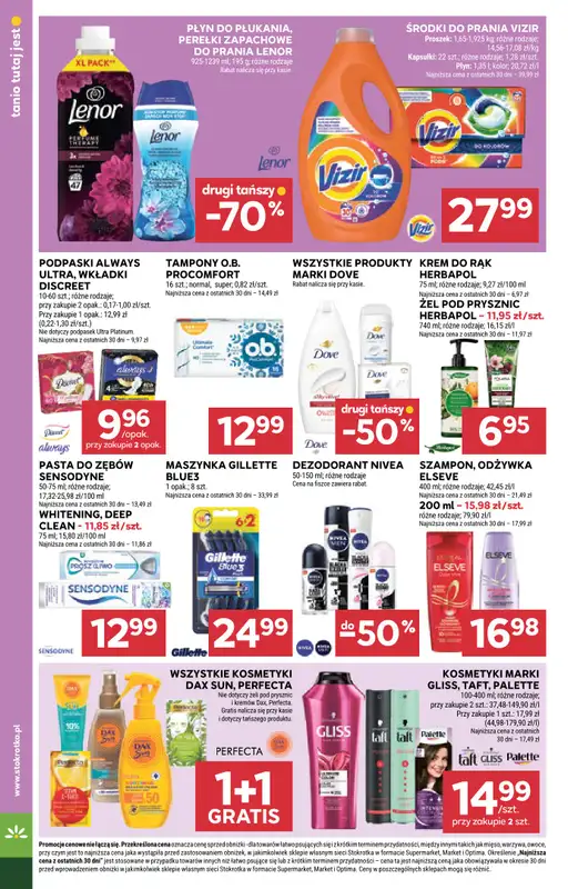Stokrotka - gazetka promocyjna Gazetka Supermarket od wtorku 02.06 do środy 10.06 - strona 30