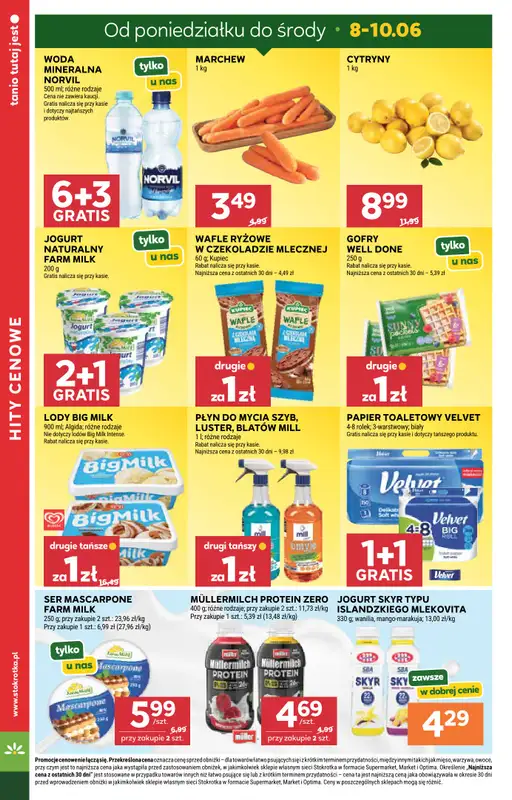 Stokrotka - gazetka promocyjna Gazetka Supermarket od wtorku 02.06 do środy 10.06 - strona 6