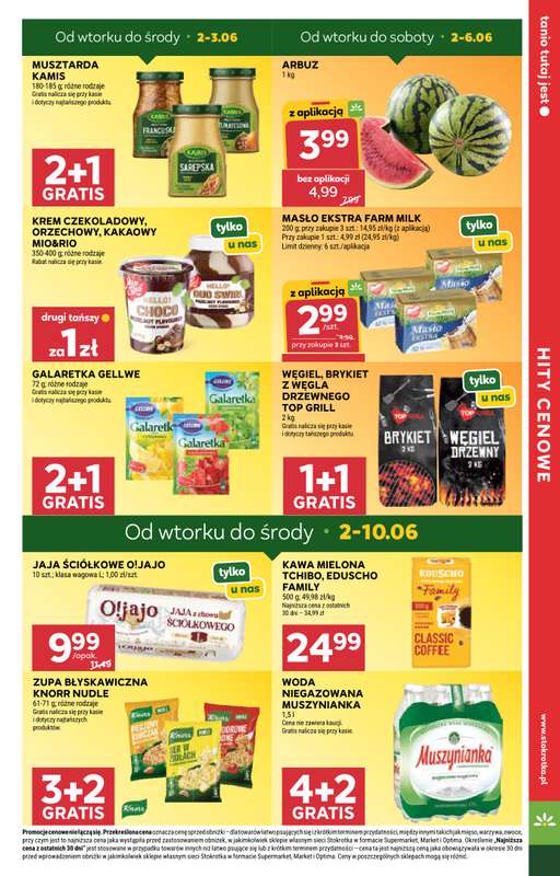 Stokrotka - gazetka promocyjna Gazetka Supermarket od wtorku 02.06 do środy 10.06 - strona 3