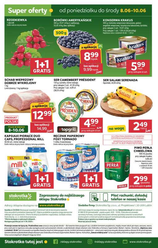 Stokrotka - gazetka promocyjna Gazetka Supermarket od wtorku 02.06 do środy 10.06 - strona 36