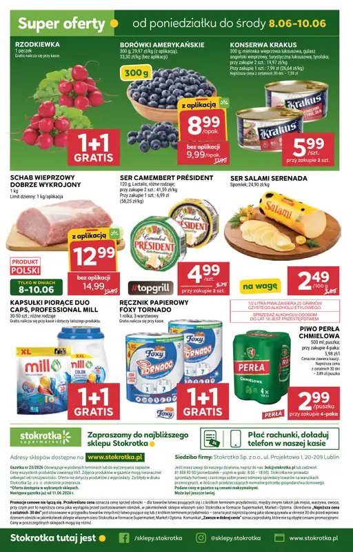 Stokrotka - gazetka promocyjna Gazetka Supermarket od wtorku 02.06 do środy 10.06 - strona 36