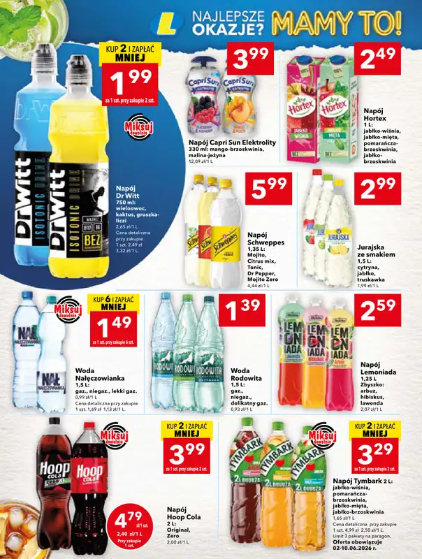 LEWIATAN - gazetka promocyjna Mamy TO w Lewiatanie – Kielce od wtorku 02.06 do niedzieli 14.06 - strona 12