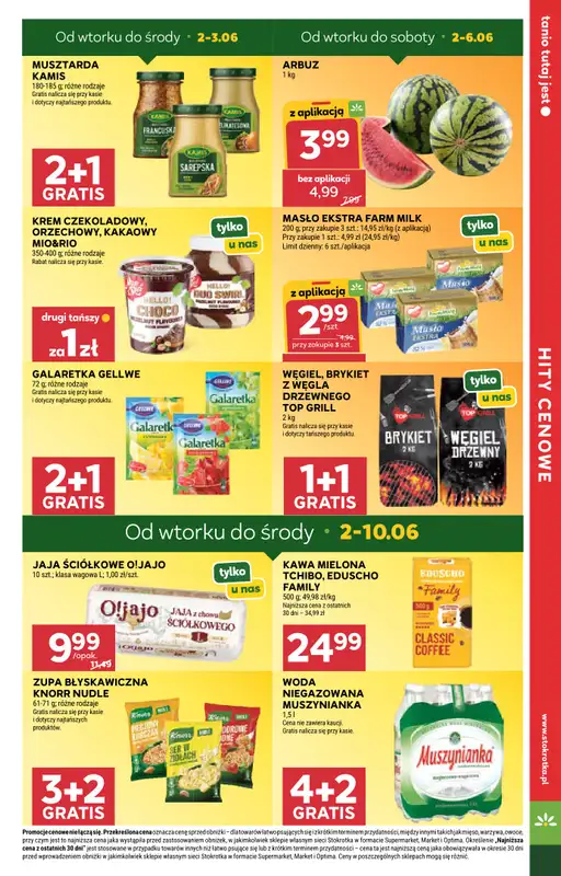 Stokrotka - gazetka promocyjna Gazetka Market od wtorku 02.06 do środy 10.06 - strona 3