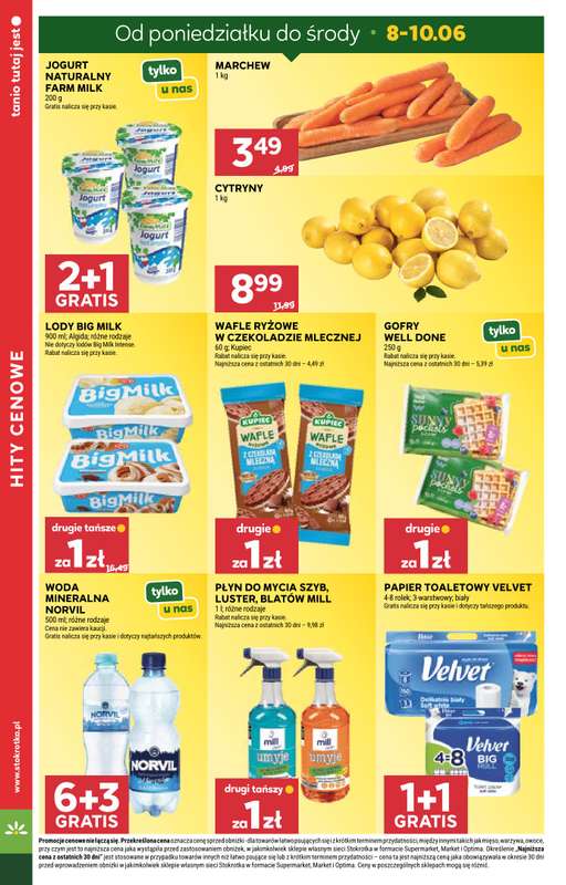 Stokrotka - gazetka promocyjna Gazetka Market od wtorku 02.06 do środy 10.06 - strona 6