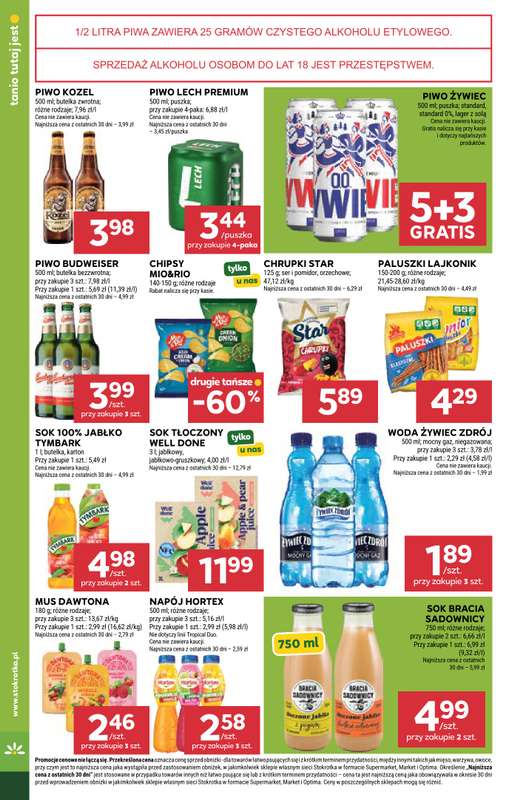 Stokrotka - gazetka promocyjna Gazetka Market od wtorku 02.06 do środy 10.06 - strona 22