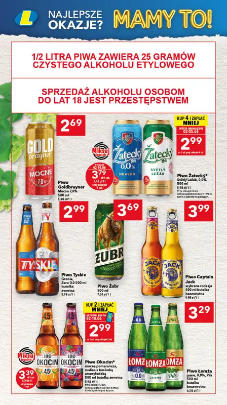 LEWIATAN - gazetka promocyjna Mamy TO w Lewiatanie – Kujawy od wtorku 02.06 do środy 10.06 - strona 14