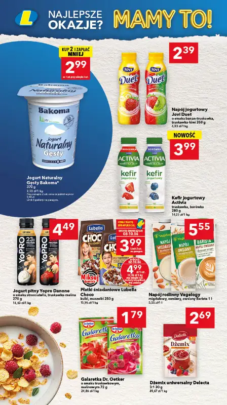 LEWIATAN - gazetka promocyjna Mamy TO w Lewiatanie – Kujawy od wtorku 02.06 do środy 10.06 - strona 6
