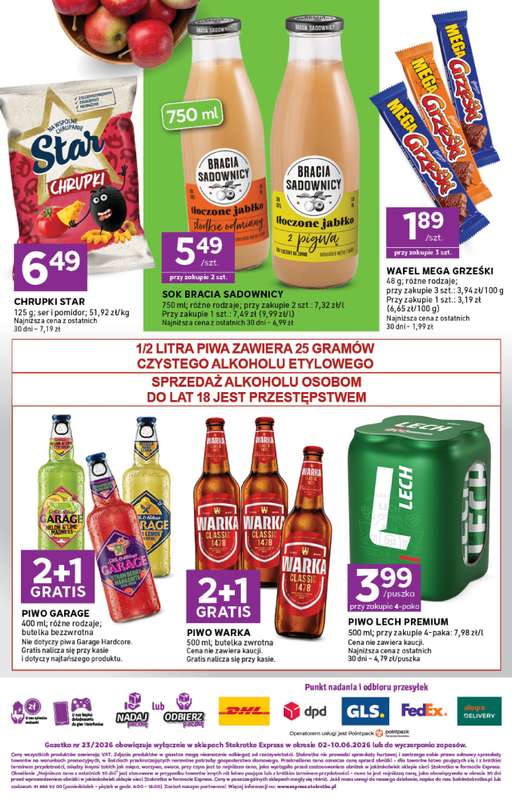 Stokrotka - gazetka promocyjna Gazetka Express od wtorku 02.06 do środy 10.06 - strona 6