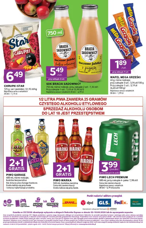 Stokrotka - gazetka promocyjna Gazetka Express od wtorku 02.06 do środy 10.06 - strona 6