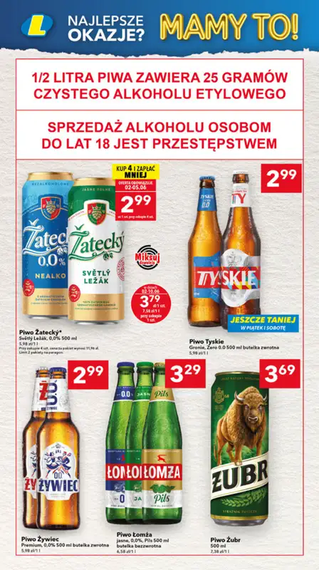 LEWIATAN - gazetka promocyjna Mamy TO w Lewiatanie – woj. lubelskie od wtorku 02.06 do środy 10.06 - strona 14