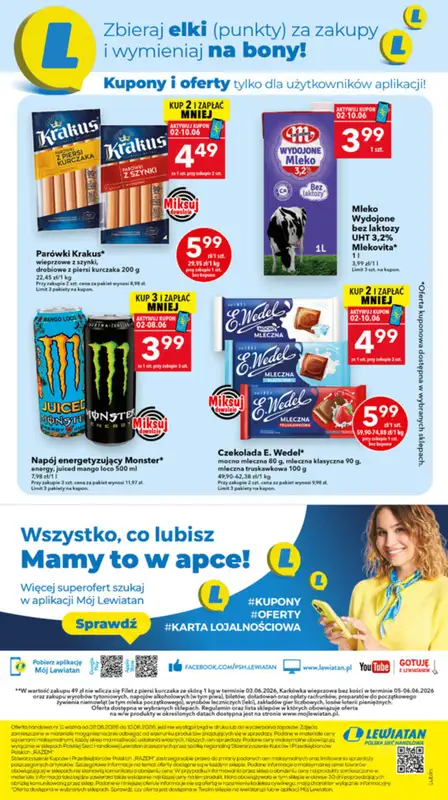 LEWIATAN - gazetka promocyjna Mamy TO w Lewiatanie – woj. lubelskie od wtorku 02.06 do środy 10.06 - strona 16